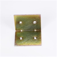 鎳色鐵角碼，家具鐵角碼60*40*40*2.0